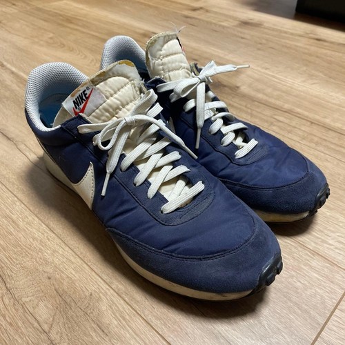 Nike waffle trainer navy - trainer, 2