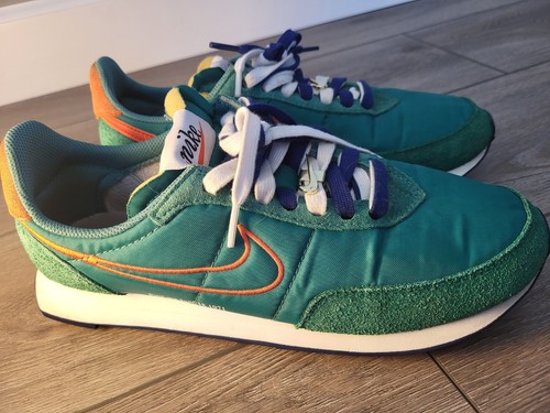 Nike waffle trainer green - waffle,